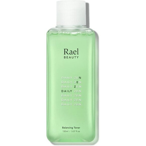 Rael Beauty Daily Zen Balancing Toner Korean Skincare Hyaluronic Acid 5.07 oz - Picture 1 of 11